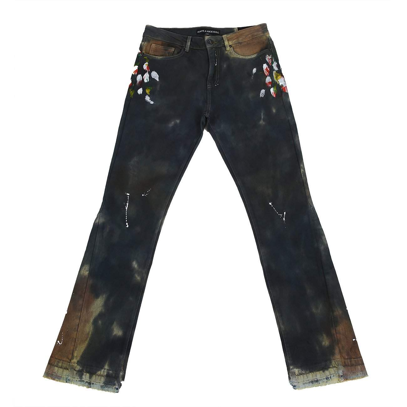 Vintage Tie-Dye Splash Painted HANK Denim-haveanicekill-denim
