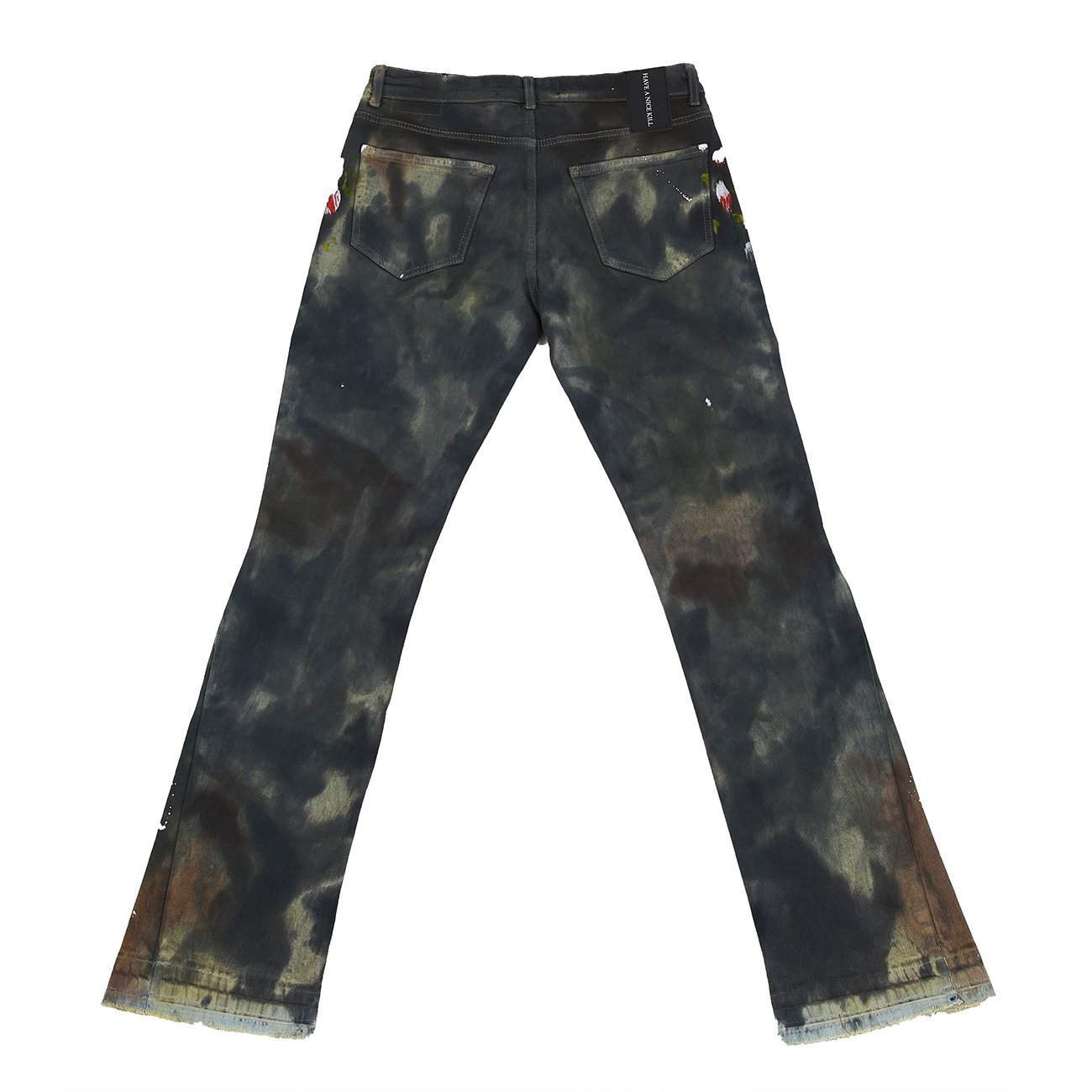 Vintage Tie-Dye Splash Painted HANK Denim-haveanicekill-denim