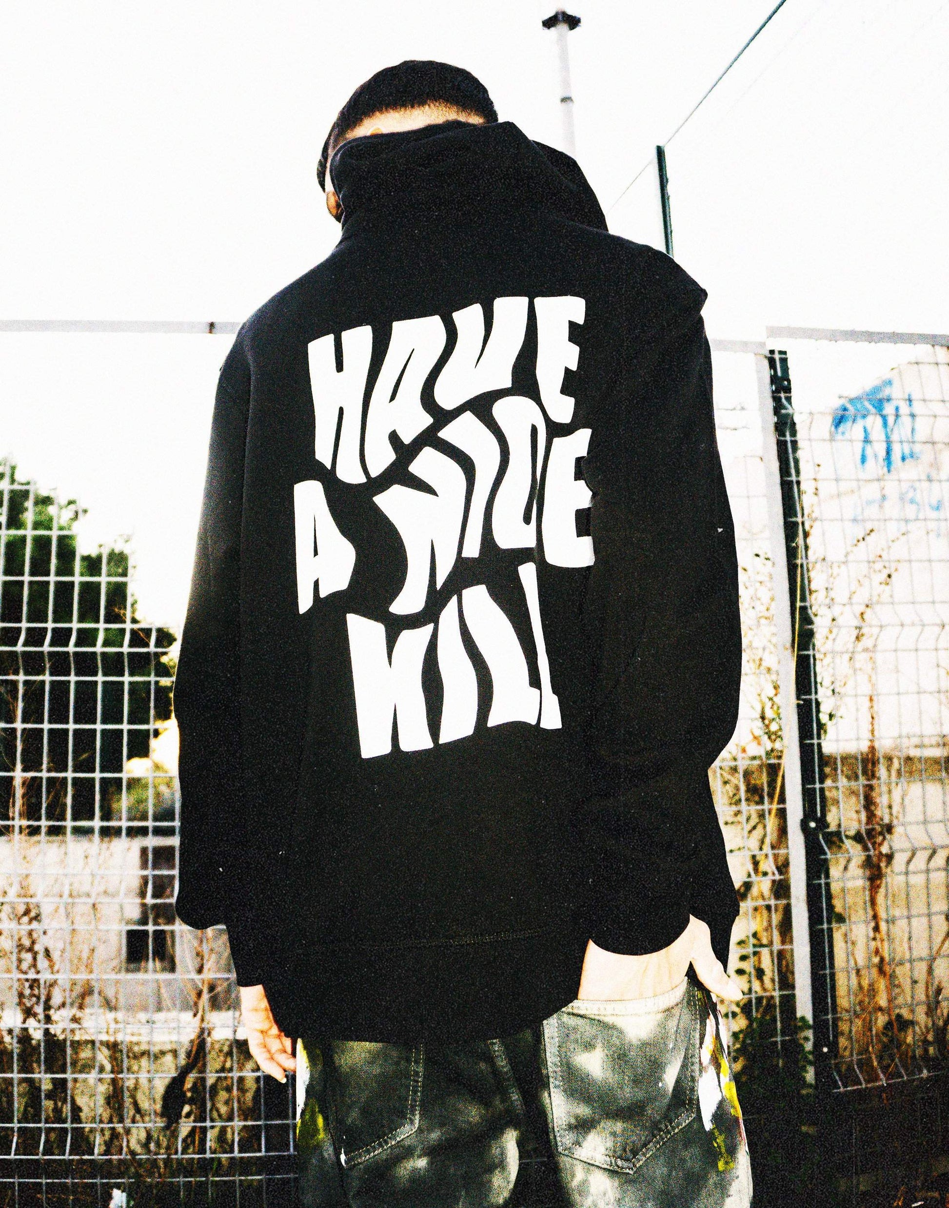 ''HAVE A NICE KILL'' Trippy Hoodie-haveanicekill-