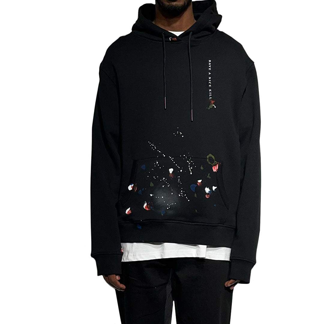 ''HAVE A NICE KILL'' Splash Painted Hoodie-haveanicekill-